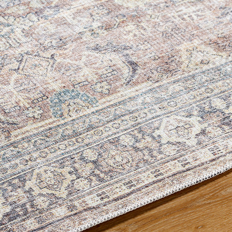 Darling Becki Owens x Livabliss Machine Washable Oriental Boho Light Silver Rug - Image 3