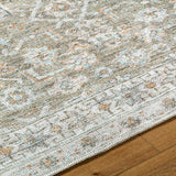 Darling Becki Owens x Livabliss Machine Washable Oriental Boho Khaki/Light Silver Rug - Image 3