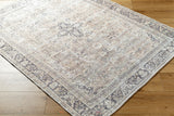 Darling Becki Owens x Livabliss Machine Washable Oriental Boho Warm Grey/Khaki Rug - Image 6