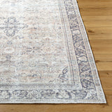 Darling Becki Owens x Livabliss Machine Washable Oriental Boho Warm Grey/Khaki Rug - Image 5