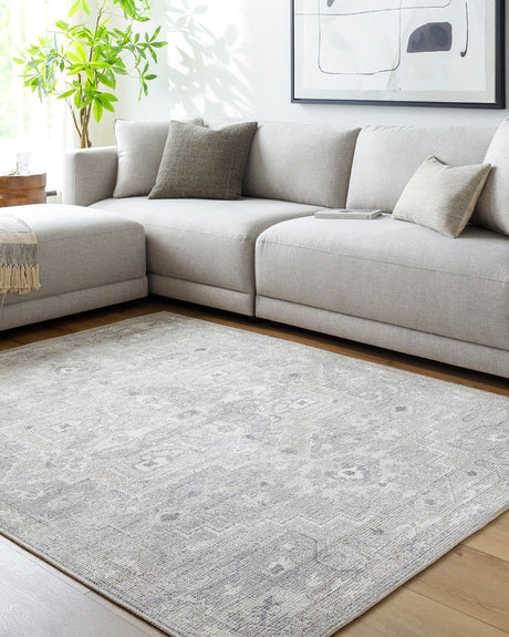 Elle Becki Owens x Livabliss Vintage Oriental Boho Camel/Dark Brown Rug - Image 2