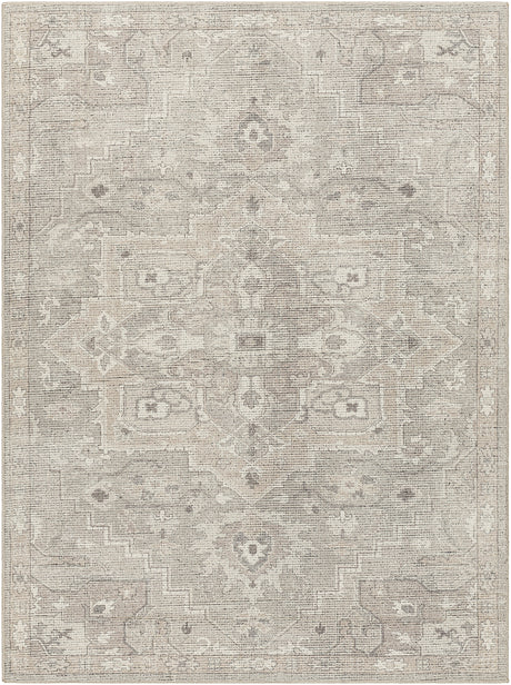 Elle Becki Owens x Livabliss Vintage Oriental Boho Camel/Dark Brown Rug - Image 1