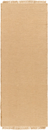Kimi Becki Owens x Livabliss Solid And Border Camel Jute Rug