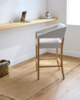 Kimi Becki Owens x Livabliss Solid And Border Camel Jute Rug