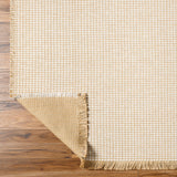 Kimi Becki Owens x Livabliss Solid And Border Mocha Jute Rug