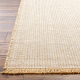 Kimi Becki Owens x Livabliss Solid And Border Mocha Jute Rug