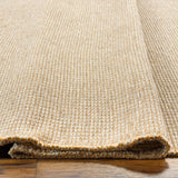 Kimi Becki Owens x Livabliss Solid And Border Taupe Jute Rug