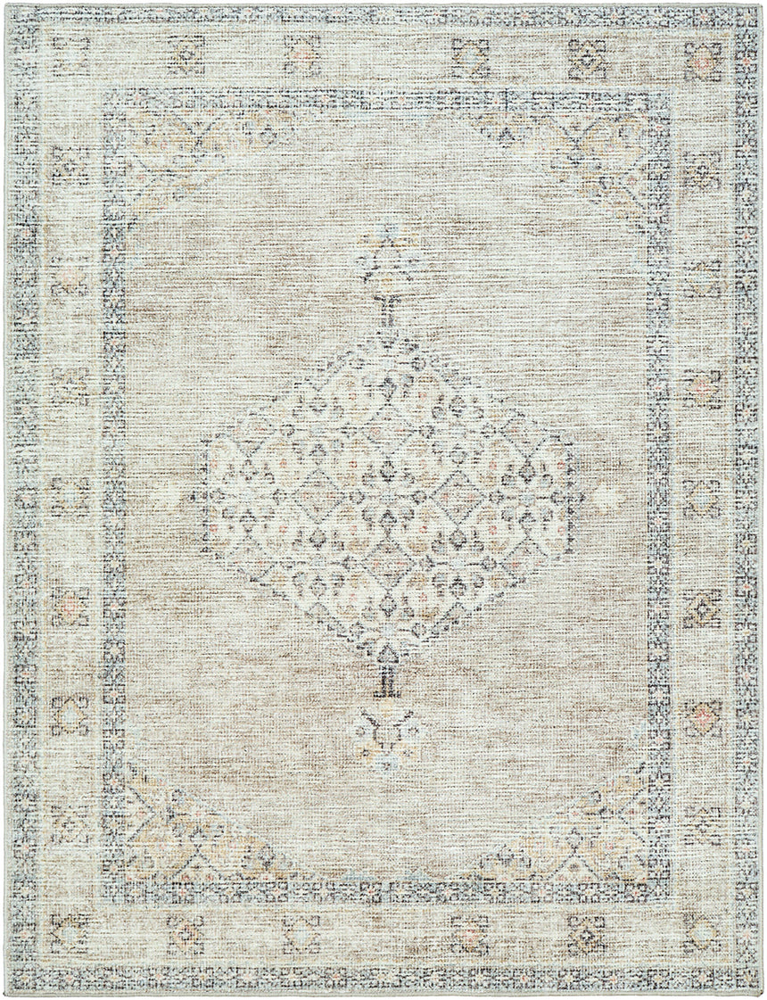 Lila Becki Owens x Livabliss Vintage Oriental Boho Brown/Cream Rug