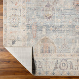 Marlene Becki Owens x Livabliss Vintage Oriental Boho Grey/Pale Blue Rug