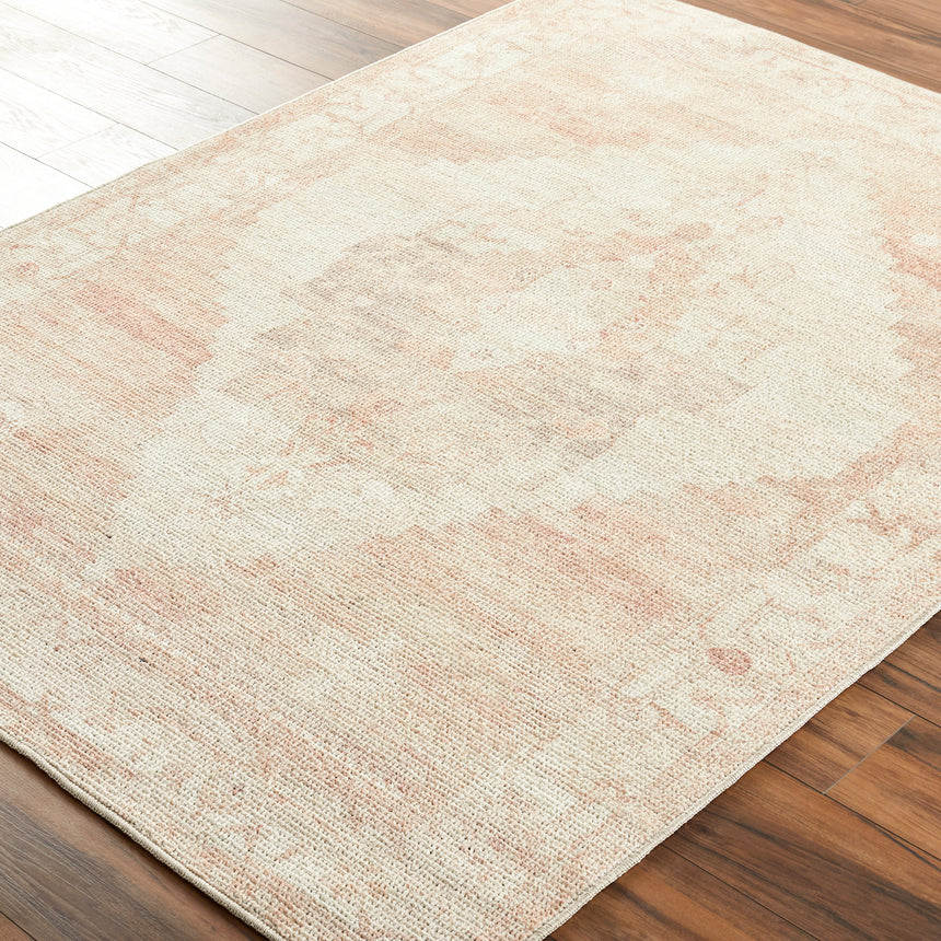Luca Becki Owens x Livabliss Vintage Oriental Boho Blush/Cream Rug