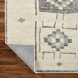 Solana Becki Owens x Livabliss Global Berber Charcoal/Beige Rug