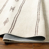 Rivi Becki Owens x Livabliss Global Scandi Beige/Dark Brown Rug