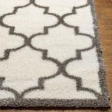 Ellie Shaggy Cottage Plush Pile Ivory Rug - Image 5
