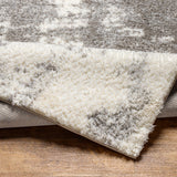 Sayuntka Shaggy Modern Plush Pile Ivory Rug