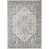 Farah Vintage Oriental Boho Grey/White Rug