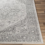 Farah Vintage Oriental Boho Grey/White Rug