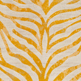 Cybele Scandi Boho Zebra Mustard Rug - Image 8