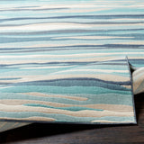 Houda Scandi Modern Aqua Rug