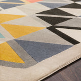 Delaney Scandi Geometric Taupe Rug - Image 3
