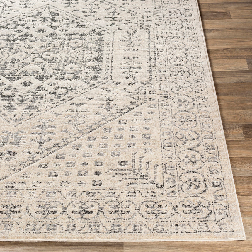 Calix Vintage Oriental Boho Beige/Grey Rug