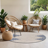 Rubal In- & Outdoor Global Denim Rug