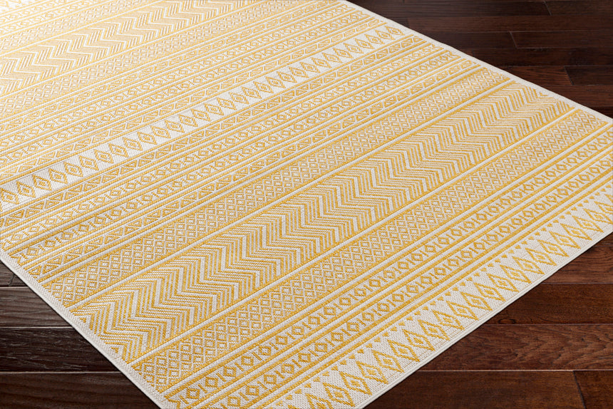 Mimi In- & Outdoor Global Saffron/Beige Rug