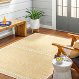 Mimi In- & Outdoor Global Saffron/Beige Rug