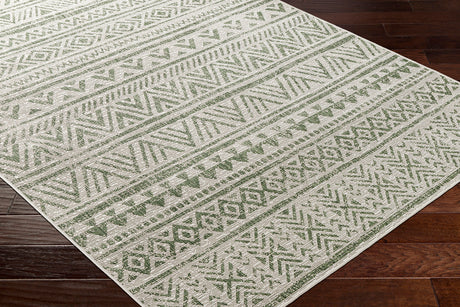 Diksha In- & Outdoor Global Moss Green Rug - Image 6