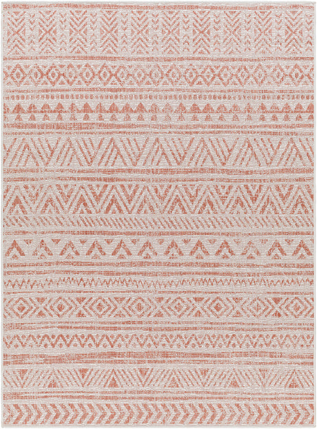 Diksha In- & Outdoor Global Coral/Pink Rug - Image 1
