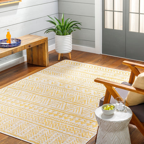 Diksha In- & Outdoor Global Saffron Rug - Image 2