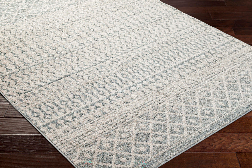 Mila Scandi Modern Boho Light Beige/Grey Rug