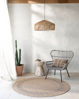 Rhonda In- & Outdoor Cottage Jute-Look Beige/Brown Rug