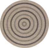 Rhonda In- & Outdoor Cottage Jute-Look Beige/Black Rug