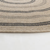Rhonda In- & Outdoor Cottage Jute-Look Beige/Black Rug