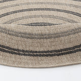 Rhonda In- & Outdoor Cottage Jute-Look Beige/Black Rug