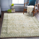 Sorina Vintage Oriental Boho Sky Blue Rug