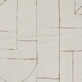 Lisa Scandi Modern High Pile Ivory/Brown Rug