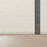 Lisa Scandi Modern High Pile Ivory/Off-White Rug