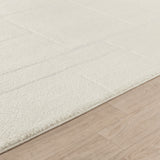 Lisa Scandi Modern High Pile Ivory/Off-White Rug