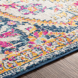 Willow Vintage Oriental Boho Navy Rug - Image 3