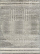 Enso Scandi Geometric Medium Grey Rug - Image 1