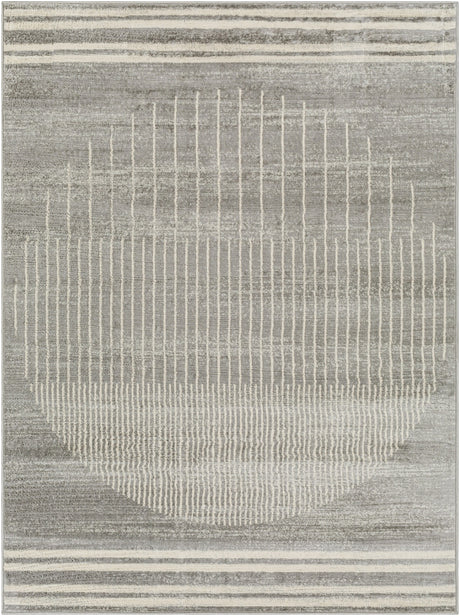 Enso Scandi Geometric Medium Grey Rug - Image 1