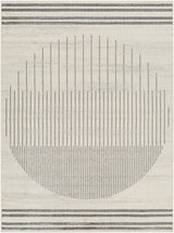 Enso Scandi Geometric Ivory Rug - Image 1
