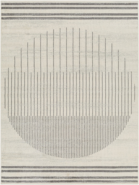 Enso Scandi Geometric Ivory Rug - Image 1