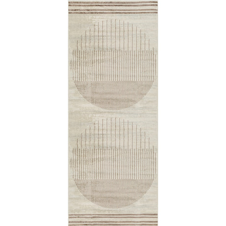 Enso Scandi Geometric Light Brown Rug - Image 1