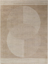 Enso2 Scandi Geometric Brown Rug