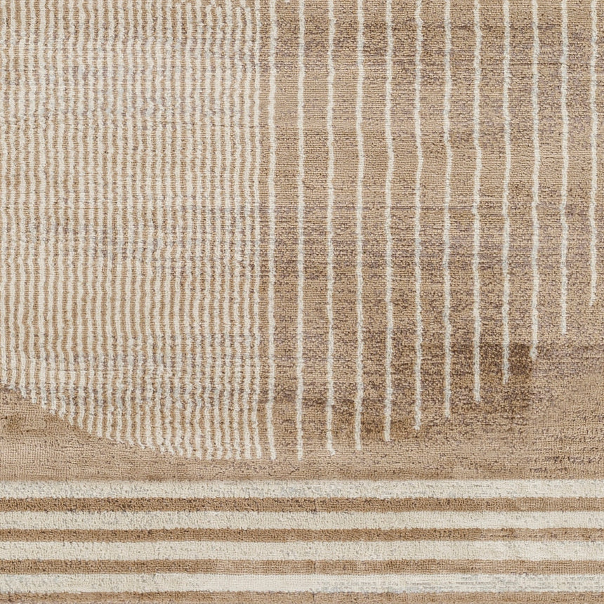 Enso2 Scandi Geometric Brown Rug - Image 7