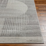 Enso2 Scandi Geometric Light Grey Rug