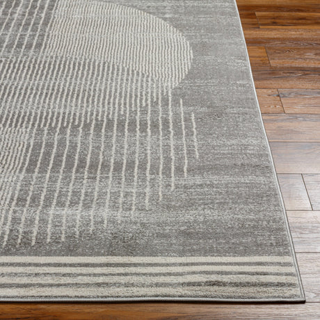 Enso2 Scandi Geometric Light Grey Rug - Image 5