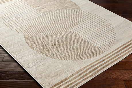 Enso2 Scandi Geometric Light Brown Rug - Image 6